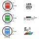 BANDA LED, 2835, IP20, RGB